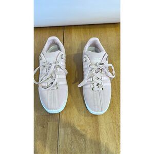 K SWISS SNEAKERS TENNIS SHOES LILAC SUEDE SIZE 9